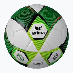Piłka do piłki nożnej ERIMA Hybrid Training 2.0 green/lime rozmiar 3