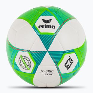 Piłka do piłki nożnej ERIMA Hybrid Lite 290 green gecko/petrol rozmiar 3