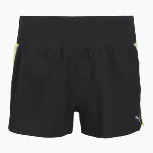 Spodenki do biegania damskie Puma Run Lite Woven Ultra Shorts black/neon