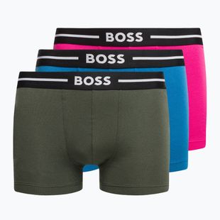 Bokserki męskie Hugo Boss Trunk Bold 3 pary open miscellaneous