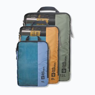 Zestaw organizerów Jack Wolfskin Compression Cube Set 3 szt. color mix