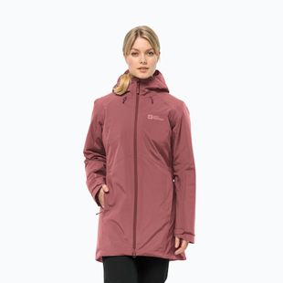 Kurtka ocieplana damska Jack Wolfskin Heidelstein Ins red ochre