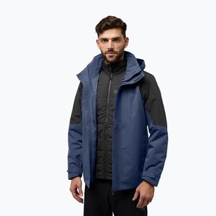 Kurtka 3w1 męska Jack Wolfskin Romberg 3In1 midnight sky