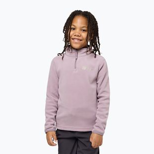 Bluza polarowa dziecięca Jack Wolfskin Taunus Halfzip wild blossom