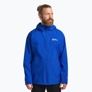 Kurtka przeciwdeszczowa męska Jack Wolfskin Prelight 2.5L LT vibrant blue