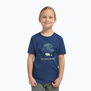 Koszulka dziecięca Jack Wolfskin Graphic Cotton T print evening sky