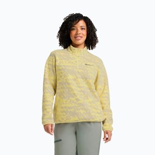 Bluza trekkingowa damska Jack Wolfskin Big Sky Half Zip lemon ice
