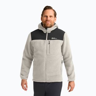 Bluza polarowa męska Jack Wolfskin Kammweg Pile Fz pale sand