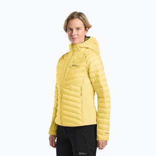 Kurtka ocieplana damska Jack Wolfskin Routeburn Pro Ins lemon ice