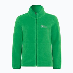 Bluza polarowa dziecięca Jack Wolfskin Taunus mystic green