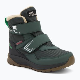 Buty dziecięce Jack Wolfskin Polar Bear-B Texapore Mid Vc mystic green