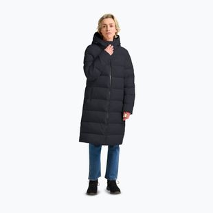 Płaszcz puchowy damski Jack Wolfskin Frozen Palace Coat dark navy