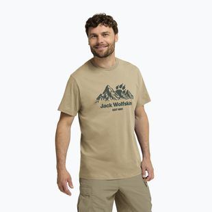 Koszulka męska Jack Wolfskin Carefree hazel wood