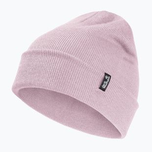 Czapka zimowa Jack Wolfskin Rib dusty blush