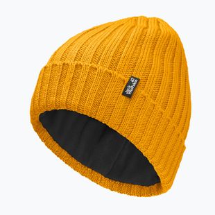 Czapka zimowa Jack Wolfskin Rib Knit burly yellow jw