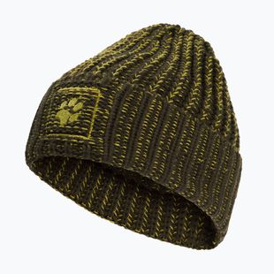 Czapka zimowa Jack Wolfskin Badge Beanie obsidian moss
