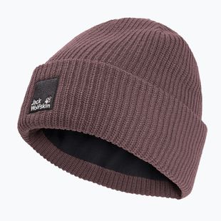 Czapka zimowa Jack Wolfskin Pergamon Beanie sheer plum