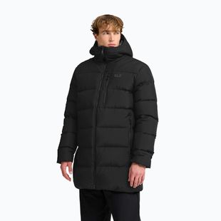 Płaszcz puchowy męski Jack Wolfskin Coloniu Coat black