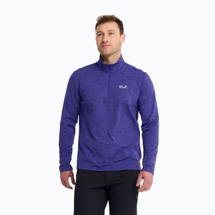 Bluza polarowa męska Jack Wolfskin Trail Half Zip glow ink