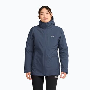Kurtka 3w1 damska Jack Wolfskin Hunberg 2 3IN1 midnight sky