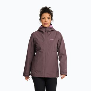 Kurtka 3w1 damska Jack Wolfskin Moonrise 2 3IN1 sheer plum