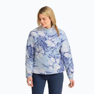Bluza polarowa damska Jack Wolfskin Paw Era 100 Orint Half Zip paw crystal blue