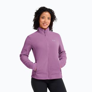 Bluza polarowa damska Jack Wolfskin Taunus 100 Full Zip vivid orchid