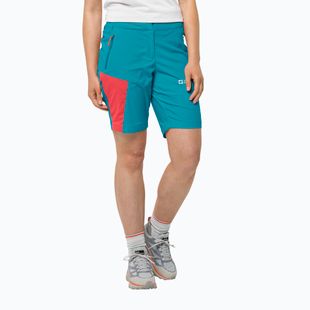 Spodenki trekkingowe damskie Jack Wolfskin Glastal tile blue
