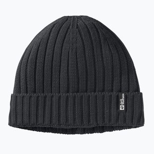 Czapka zimowa Jack Wolfskin Rib Knit black