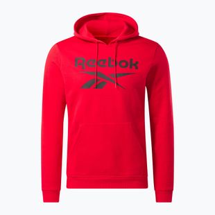 Bluza męska Reebok Identity Big Logo Fleece Hoodie vector red/black