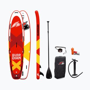 Zestaw deska SUP pompowana SUP F2 Guardian 11'8" red