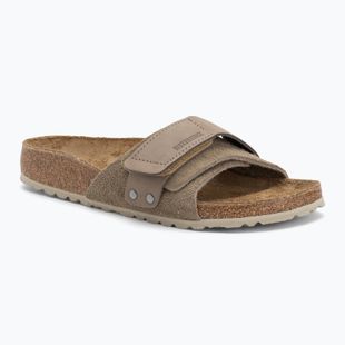 Klapki damskie BIRKENSTOCK Oita W LENB/LEVE Narrow taupe