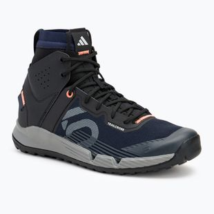 Buty rowerowe platformy męskie adidas FIVE TEN Trailcross Mid Pro legend ink/grey three/coral fusion