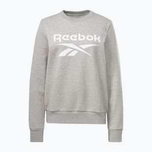 Bluza damska Reebok Identity Big Logo Fleece Crew medium grey heather
