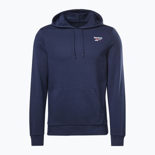 Bluza męska Reebok Identity Small Logo Hoodie vector navy
