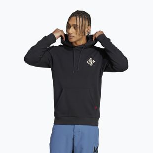 Bluza męska adidas FIVE TEN Graphic Hoodie black/savannah