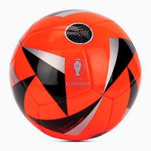 Piłka do piłki nożnej adidas Fussballliebe EURO 2024 solar red/black/silver metallic rozmiar 4