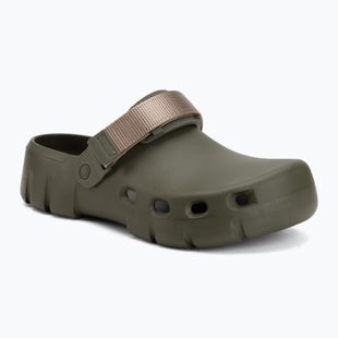 Klapki BIRKENSTOCK Birki Flow TEX EVA Regular khaki/gray taupe