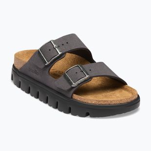 Klapki BIRKENSTOCK Arizona Chunky Birkibuc velvet gray