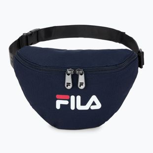 Saszetka nerka FILA Fortaleza Small Street Waist Bag Big Logo black iris