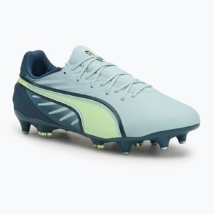 Buty piłkarskie męskie PUMA King Match MxSG frosted dew/fizzy apple