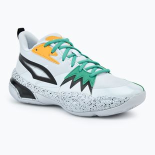 Buty do koszykówki męskie PUMA Genetics Speckle puma black/silver mist/jade frost