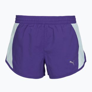 Spodenki do biegania damskie Puma Run Favorite Velocity 3" Shorts violet/blue/silver/black