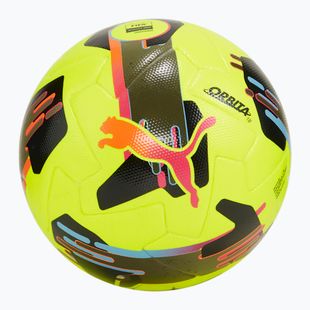 Piłka do piłki nożnej PUMA Orbita 1 TB FIFA Quality Pro lemon tonic/multicolor rozmiar 5