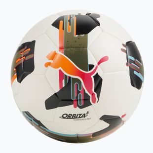 Piłka do piłki nożnej PUMA Orbita 5 TB Hardground puma white/multicolor rozmiar 5