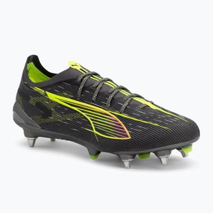 Buty piłkarskie męskie PUMA Ultra 5 Ultimate MxSG matte aged silver/yellow alert/sun struck