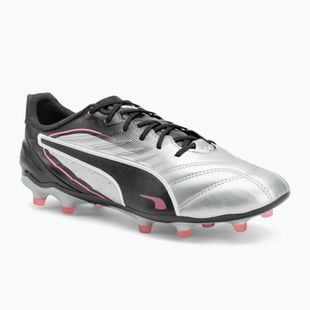 Buty piłkarskie męskie PUMA King Pro FG/AG puma silver/puma black/sun struck/puma white