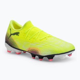 Buty piłkarskie męskie PUMA Future 8 Match Low FG/AG yellow alert/ puma black/ sun struck