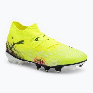 Buty piłkarskie męskie PUMA Future 8 Match FG/AG yellow alert/ puma black/ sun struck