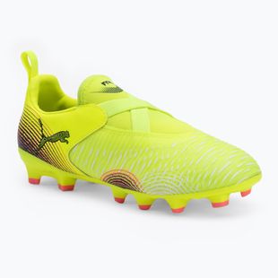 Buty piłkarskie dziecięce PUMA Future 8 Match LL FG/AG yellow alert/ puma black/ sun struck